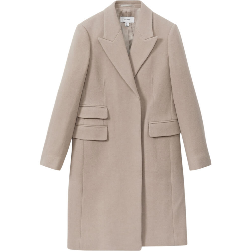 REISS LOUIS Wool Blend Coat